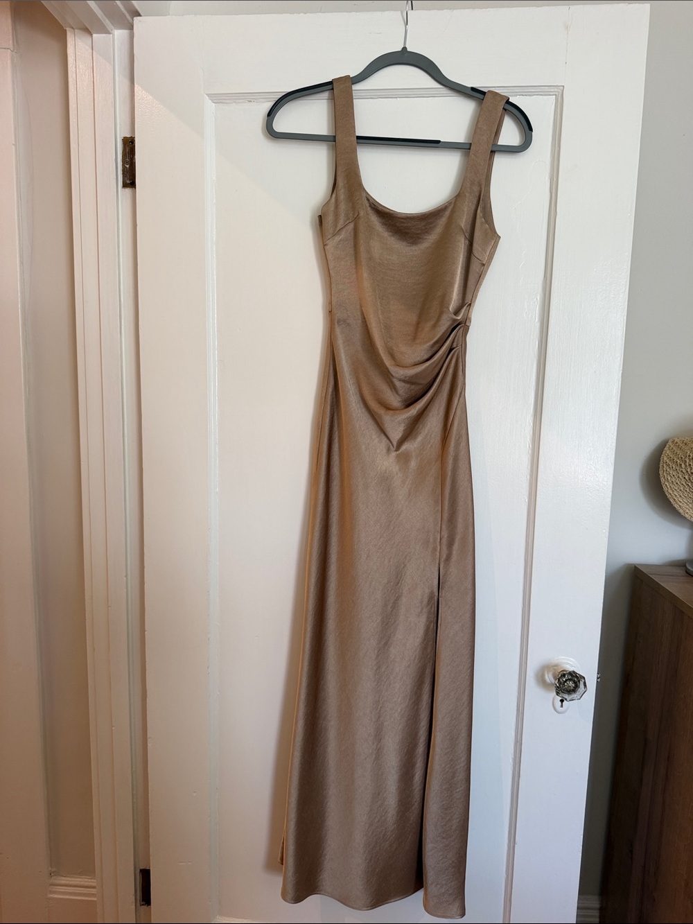 Bec & Bridge Golden Silk Dress - Dreamer